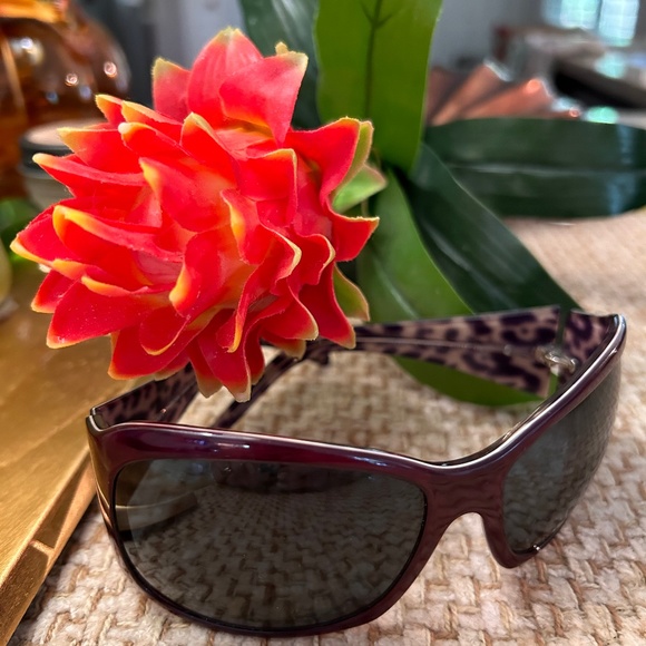 Rare Dolce & Gabbana Purple & Animal Print Sunglasses 😎💜 - Picture 12 of 12